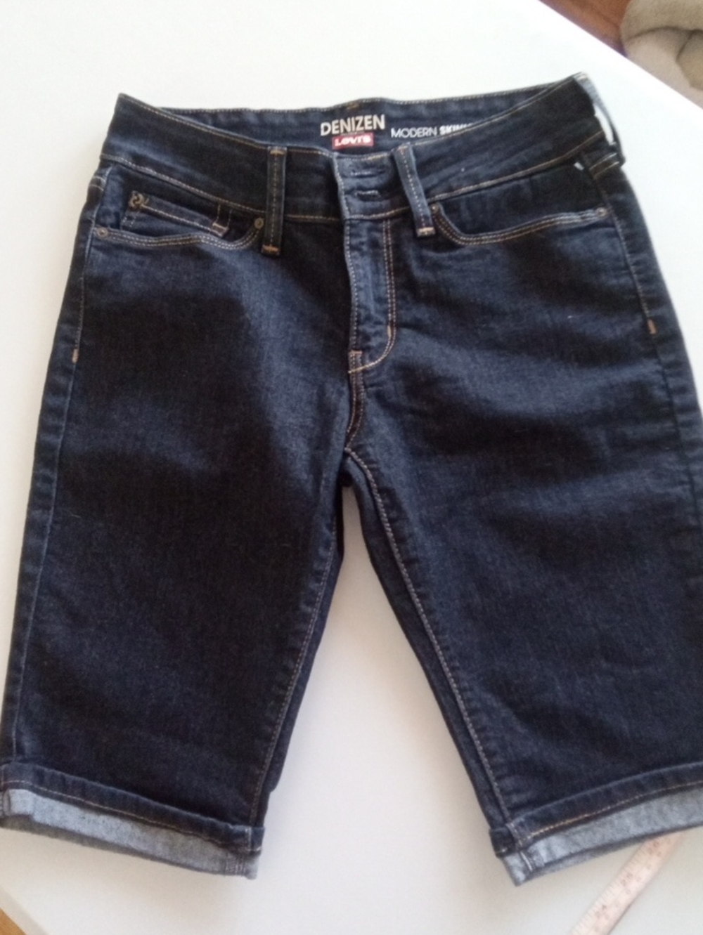Denizen from Levi's Dark Indigo Denim Shorts